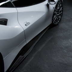FERRARI 488 CARBON FIBER SIDESKIRTS
