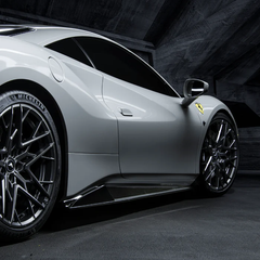 FERRARI 488 CARBON FIBER SIDESKIRTS