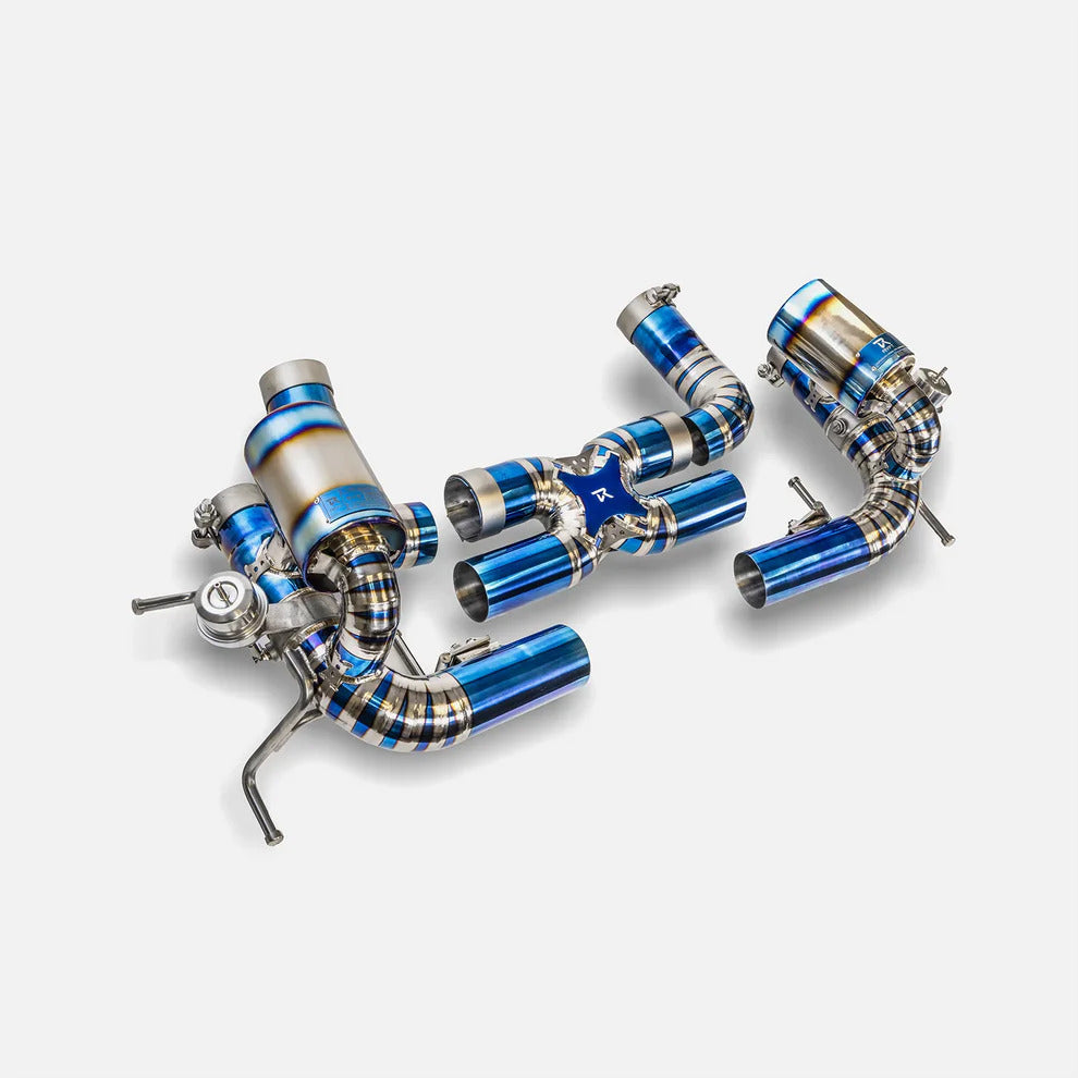 FERRARI TITANIUM EXHAUSTS