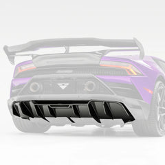 Lamborghini Huracan Monza Evo Edizione Program Rear Diffuser (Gloss Carbon)