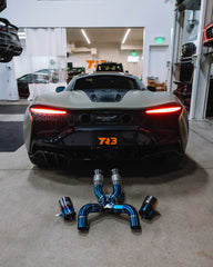 RYFT Titanium Exhaust System for McLaren Artura – Full View