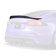 TESLA MODEL S PLAID AERO DECKLID SPOILER CARBON FIBER