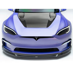 TESLA MODEL S PLAID AERO HOOD CARBON FIBER