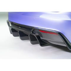 TESLA MODEL S PLAID AERO REAR DIFFUSER CARBON FIBER