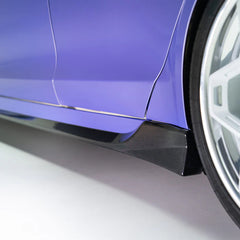 TESLA MODEL S PLAID AERO SIDE SKIRTS CARBON FIBER