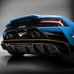 LAMBORGHINI HURACAN EVO REAR DIFFUSER (CARBON MATRIX)