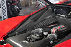 Capristo Ferrari 458 Italia - Carbon Lock Cover (Matte)