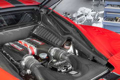 Capristo Ferrari 458 Italia - Carbon Lock Cover (Matte)