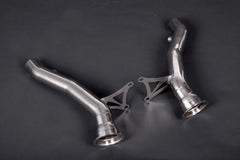 Capristo Ferrari 458 - Cat Delete Pipes (with Heat Blankets)