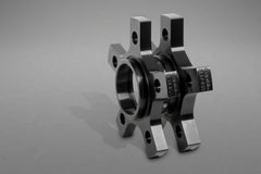 Capristo Ferrari 458 - Wheel Spacers 14mm Front / 17mm Rear (Star Shape) with Titanium Wheel Bolts