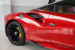 Capristo Ferrari 488 - Carbon Side Air Intake Panels (Matte)