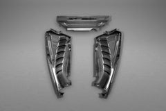 Capristo Ferrari 488 GTS - Carbon Engine Compartment Side Covers (Matte)