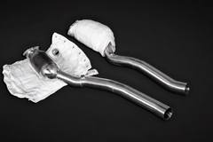 Capristo Ferrari F12/812SF - 250 Cell Sport Cat Downpipes (with Heat Blankets)