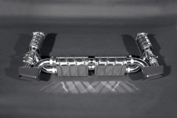 Porsche 997.1 Turbo/S/GT2/2RS - Valved Exhaust with Cat Delete Test Pipes (CES3) - Dual