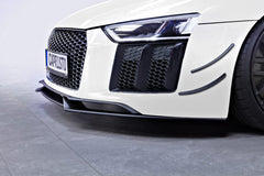 Capristo Audi R8 (Gen2) - Carbon Front Spoiler and Front Fins Set
