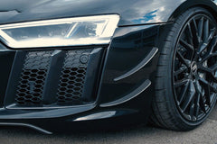 Capristo Audi R8 (Gen2) - Carbon Front Spoiler and Front Fins Set