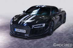 Capristo Audi R8 V10 PLUS (2015 ) - Carbon Front Spoiler (Matte)