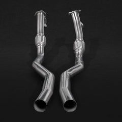 Capristo Audi RS4/5 (B9) Sedan/Sportback - Pre-Silencer Delete Pipes (for Capristo)