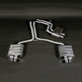 Capristo Audi RS4 (B8) - ECE Valved Exhaust with Middle Silencer Pipes