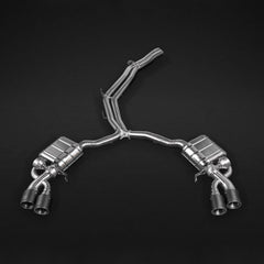 Capristo Audi RS4 (B9) / RS5 Sportback - ECE Valved Exhaust with Mid-Pipes and Carbon Tips (CES3)