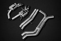 Capristo Audi RS6/7 (C8) - Valved Exhaust with Bevelled Carbon Fiber Tips (CES3)