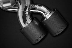 Capristo Audi RS6/7 (C8) - Valved Exhaust with Bevelled Carbon Fiber Tips (CES3)