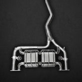 Capristo BMW 428i - Valved Exhaust with Middle Silencer and Skirt Diffuser (CES3)