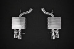 Capristo BMW 650i (F12/F13/F06) - ECE Valved Mufflers with Stainless Tips (CES3)