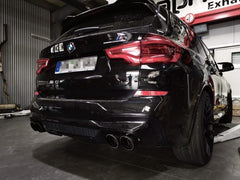 Capristo BMW X3M Competition (G01/F97) - Exhaust System, OPF Delete Mid Pipes, and Carbon Fiber Tips