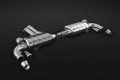 Capristo Bentley Bentayga (W12) - Valved Exhaust with Cat and Middle Silencer Spare Pipes (CES3)