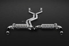 Capristo Bentley Bentayga (W12) - Valved Exhaust with Cat and Middle Silencer Spare Pipes (CES3)