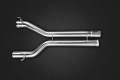 Capristo Mercedes AMG C63 (W204) - Middle Silencer Spare Pipes (for OEM)