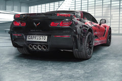 Capristo Chevrolet Corvette (C7) Stingray/Z06 - Valved Exhaust with OEM Post Cat Pipe Adapter (CES3)