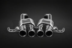Capristo Chevrolet Corvette (C7) Stingray/Z06 - Valved Exhaust with Post Cat Spare Pipes (CES3)