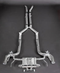 Capristo Mercedes AMG GTR - Valved Exhaust with Mid-Pipes (incl. Cat Delete) (OE Actuators)