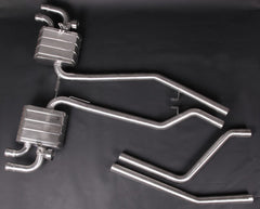 Porsche 958 Cayenne Turbo/S (10-14) - Valved Exhaust with Mid-Pipes (CES3)