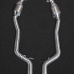 Capristo Jaguar F-Type R V8 - Valved Exhaust with Sports Cats 250 Cell and X Pipe (CES3)