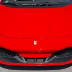 Capristo Ferrari F8 - Carbon Fiber Frontspoiler and Side air guides (Set)