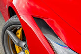 Capristo Ferrari F8 - Carbon Fiber Headlight Air Vents