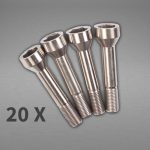 Capristo Ferrari Portofino - Wheel Spacers 11mm Front / 17mm Rear (Star Shape) with Titanium Wheel Bolts
