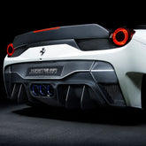 FERRARI 458 ITALIA AERO REAR BUMPER W/ REAR DIFFUSER (INCL. EXHAUST TIPS)