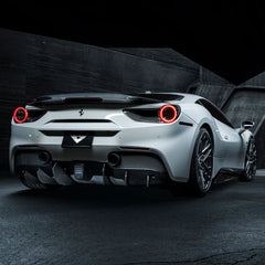 FERRARI 488 CARBON FIBER DECKLID SPOILER
