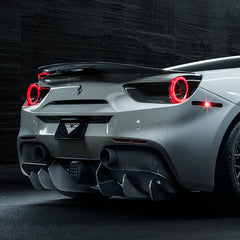 FERRARI 488 CARBON FIBER DECKLID SPOILER