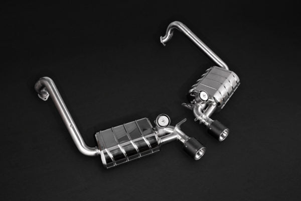 Porsche 981/982 Boxster/Cayman/GT4/718 - Valved Exhaust with Carbon Tips (for PSE)