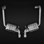 Porsche 981/982 Boxster/Cayman/GT4/718 - Valved Exhaust with Stainless Tips (for PSE)