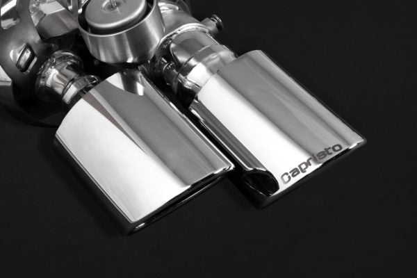 Porsche 971 Panamera GTS/Turbo/S - Valved Exhaust with Mid-Pipes and Stainless Tips (CES3)