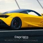 Capristo Mclaren 720S - Valved Exhaust with Sports Cats 250 Cell (CES3)