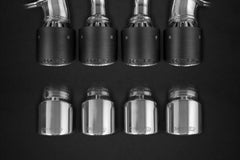 Capristo Chevrolet Corvette (C7) Stingray/Z06 - Valved Exhaust with Post Cat Spare Pipes - Carbon Fiber Tips (CES3)