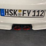 Porsche 991.2 GT3/RS - Carbon Fiber Shell Exhaust Tip for OEM Muffler