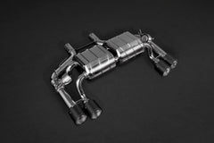 Capristo BMW M2 (F87) - ECE Valved Exhaust with Mid-Silencer Spare Pipes and Carbon Tips (CES3)